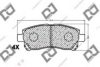 DJ PARTS BP1431 Brake Pad Set, disc brake